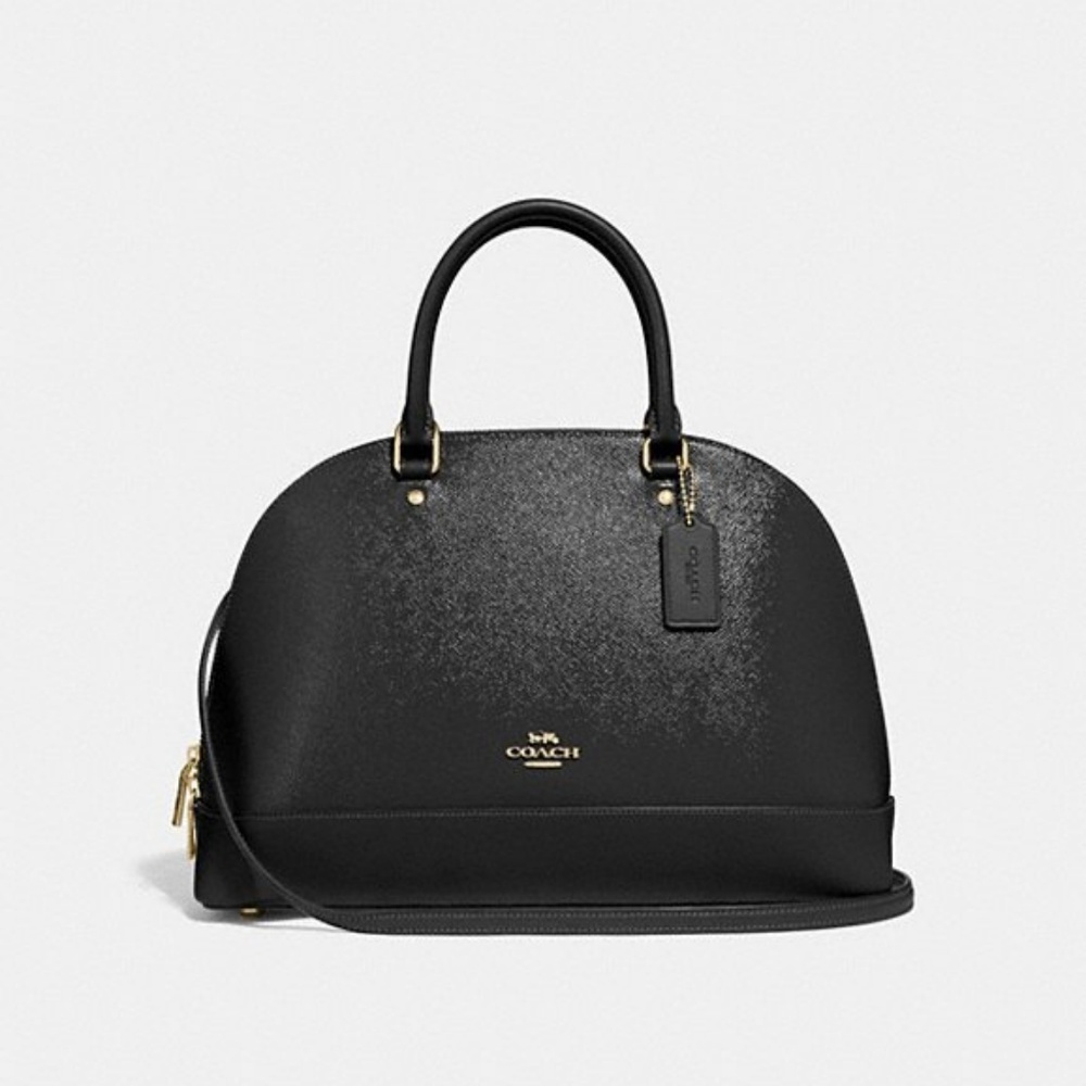 Coach Large Sierra Satchel Leather Handbag - Picture 1 of 3
